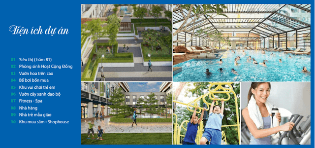 Hệ thống tiện ích dự án chung cư Eurowindow River Park