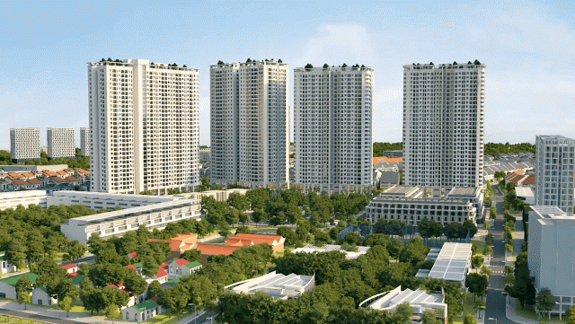 Phối cảnh dự án chung cư Gelexia Riverside