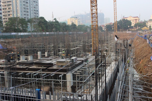 Tiến độ thi công chung cư Mon City